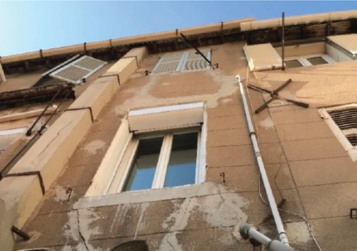 rehabilitation lourde dun immeuble a Marseille centre