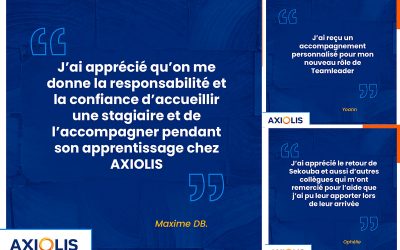 Chez AXIOLIS, la reconnaissance et le partage sont au cœur de la réussite collective