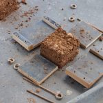 bloc de terre réalisé lors de la formation