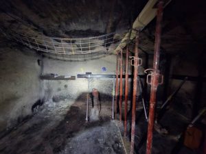 garage sous terrain incendie