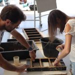 ingénieurs faisant un exercice lors de formation terre crue