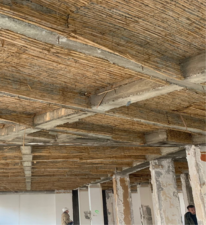 renforcement planchers pour renovation complete immeuble de bureaux