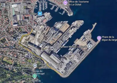 Diagnostic structure et géotechnique (G5/G2) pour la réfection de la clôture périmétrique du site des chantiers navals de La Ciotat