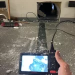 Inspection par endoscope d'une structure métallique masquée – diagnostic ouvrage existant en espace confiné