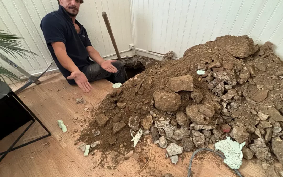 Imprévu sur chantier géotechnique : quand nos équipes tombent sur un os à Marseille