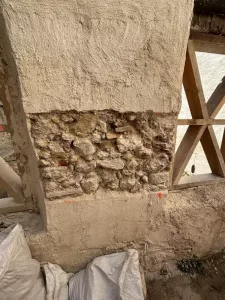 Diagnostic de mur en maçonnerie de moellons – investigation géotechnique sur bâti ancien
