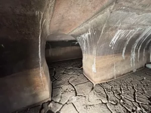 Voûte maçonnée en sous sol – investigation structurelle bâti ancien quartier du Panier